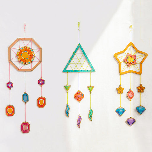 MUKAYIMO DIY Handmade Material Package Dream Catcher Wooden Environmental Protection Pendant