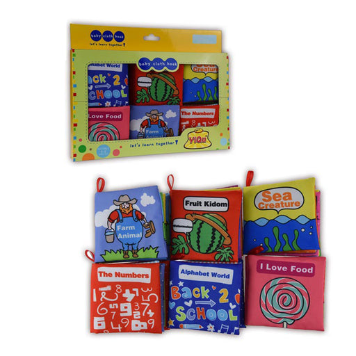 Early Childhood Toys Six-Piece Small Cloth Book