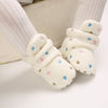MUKAYIMO Lovely Baby Boy Girl Warm Shoes Cotton Casual Shoes Soft Bottom Frist Walking Shoes 0-18M