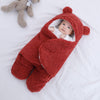 MUKAYIMO Newborn Lamb Woolen Sleeping Bag with Thickened Legs