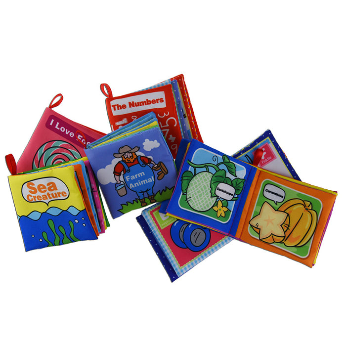 Early Childhood Toys Six-Piece Small Cloth Book