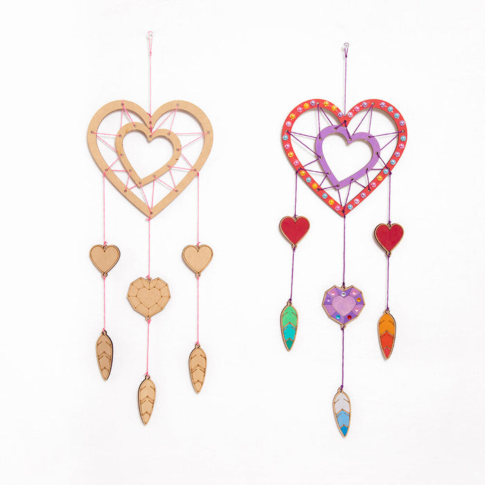 MUKAYIMO DIY Handmade Material Package Dream Catcher Wooden Environmental Protection Pendant