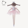 MUKAYIMO Pink Ballet Girl Plush Comfort Doll