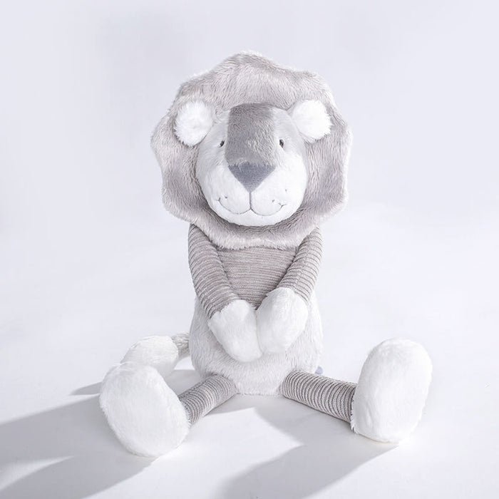MUKAYIMO Gray Lion Plush Comfort Toy