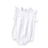 MUKAYIMO Baby Jumpsuit Linen Breathable Solid Color Romper