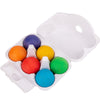 Mukayimo Wooden Balls Rainbow 6 pieces
