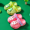 Cute Cartoon Babies And Toddlers Indoor Soft-Soled Baotou Children's Hole Shoes