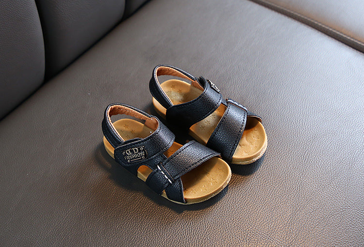 Children's Sandals, Boys Stitching, Simple Soft-Soled Sandals, Girls' Beach Shoes