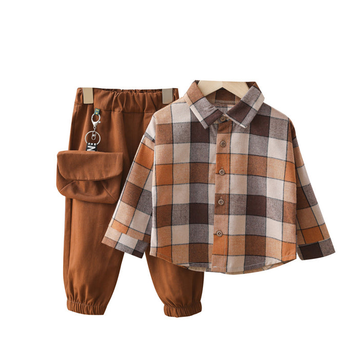 New Foreign Style Children'S Spring And Autumn Men'S Treasure