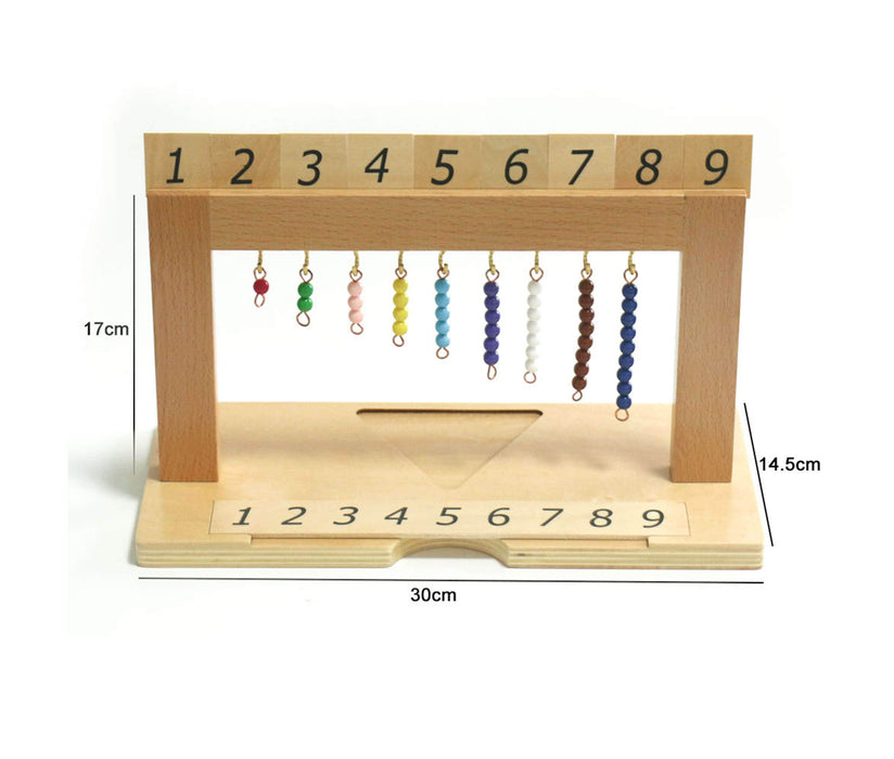 Montessori-1-9 Bead Frame