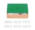 Montessori-Montessori Teaching Aids Mental Arithmetic Box for Addition, Subtraction, Multiplication and Division