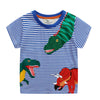 Children's Dinosaur T-shirt Boys Short Sleeve Sleeve Cartoon Kids