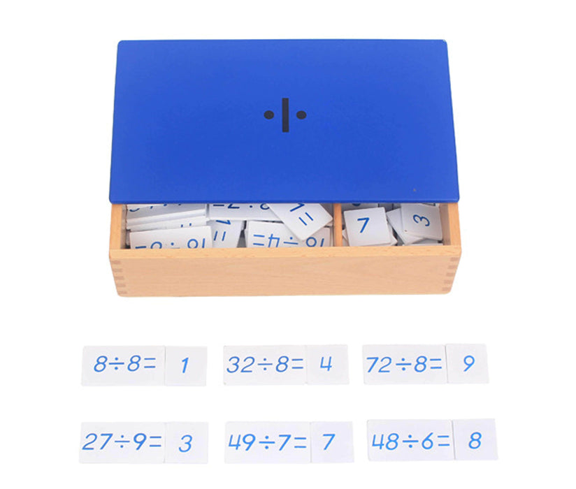 Montessori-Montessori Teaching Aids Mental Arithmetic Box for Addition, Subtraction, Multiplication and Division