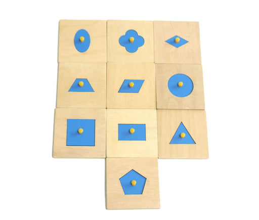 Montessori-Iron Geometric Panel