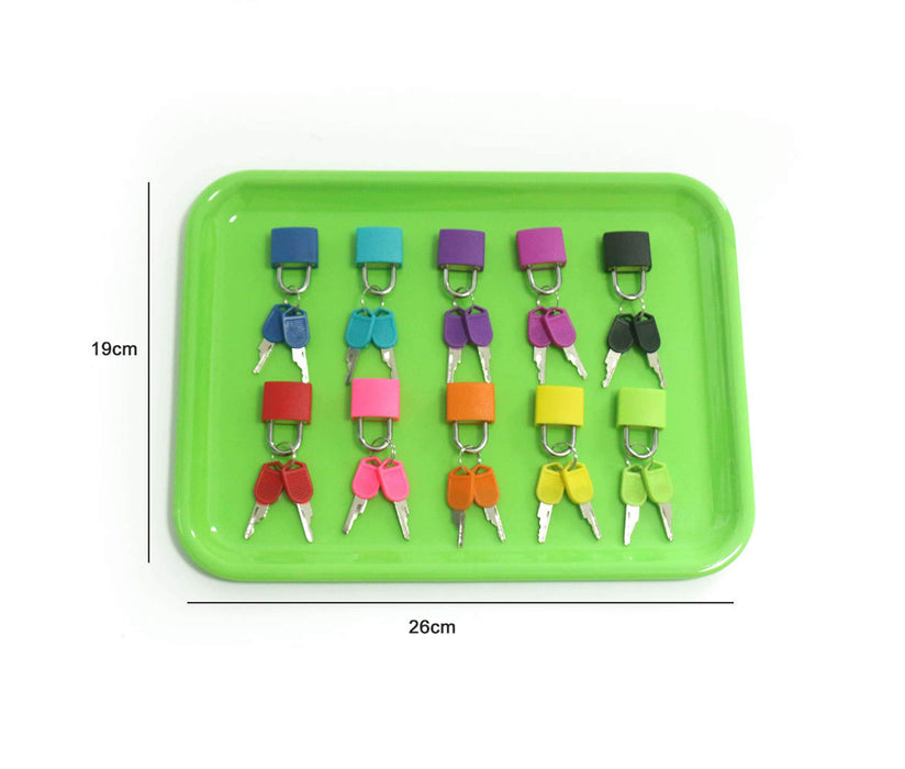 Montessori-10-Color Learning Unlocking Toy