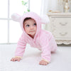 MUKAYIMO Flannel Hooded One-Piece Crawl Suit