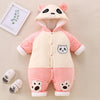 MUKAYIMO Infant One-piece Winter Thicken Cotton Romper