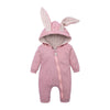 MUKAYIMO Rabbit Ears Long Sleeve Romper Romper Composition: Cotton