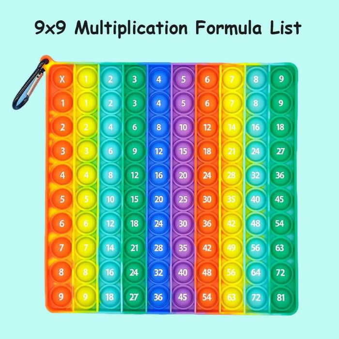 MUKAYIMO Baby Math Arithmetic 9x9 Multiplication Table Teaching