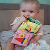 Baby Cloth Book, Early Education Toy, Palm Book Not Torn, with Ringing Paper BB Call