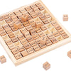 MUKAYIMO Wooden Ninety-Nine Multiplication Formula Table
