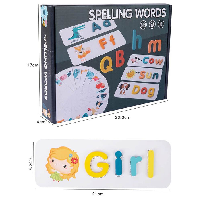 MUKAYIMO Word Game 26 English Letters Early Education Cognition