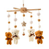 MUKAYIMO Doll Wooden Ring Wind Chime Bed Bell
