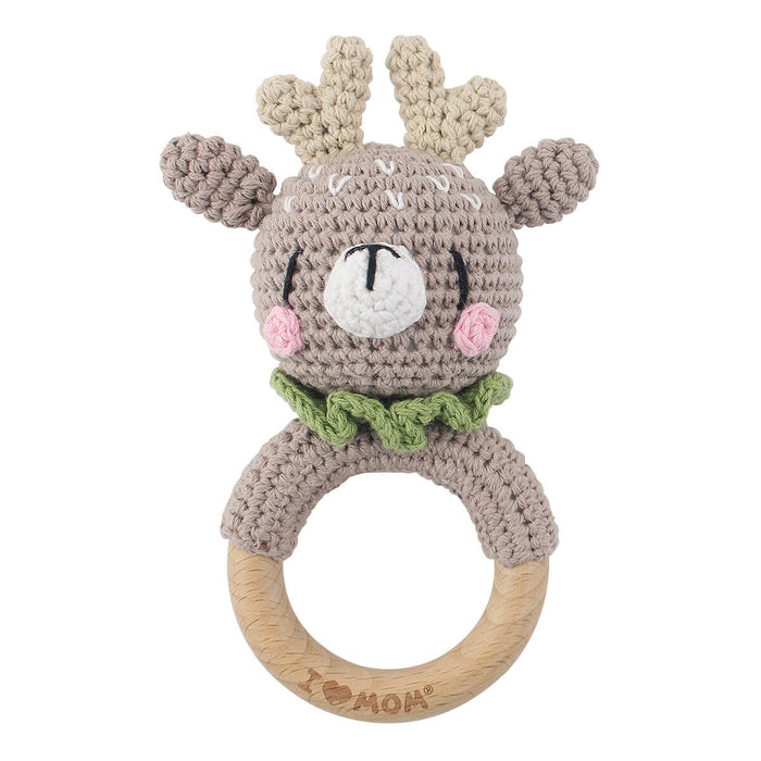MUKAYIMO Wooden Circle Crochet Animal