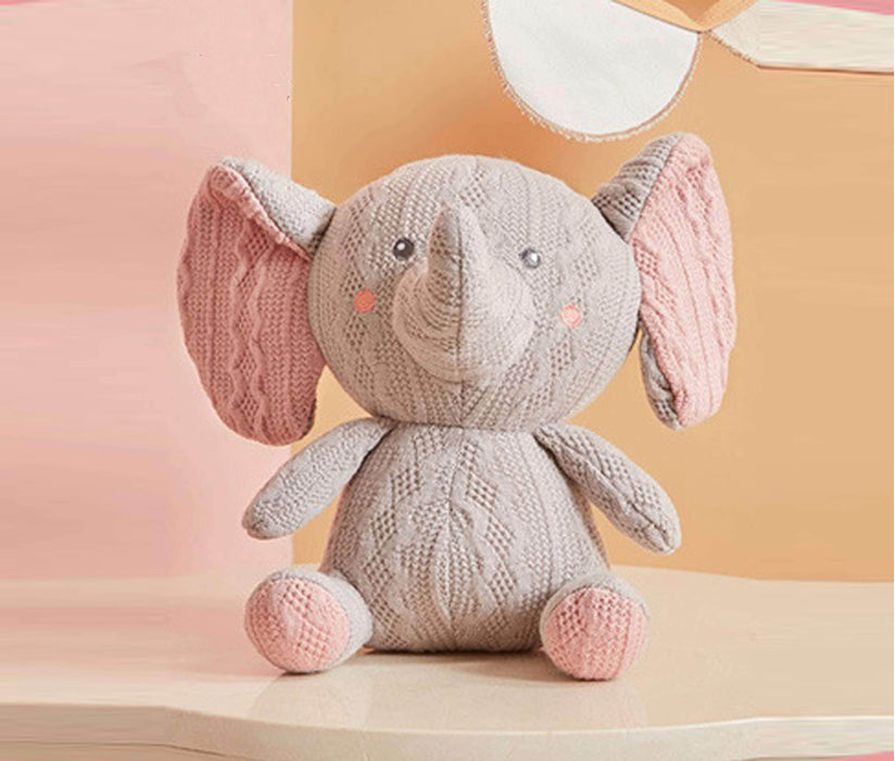 Mukaimo Elephant Knitted Comfort Doll