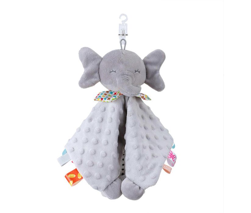 Mukaimo Elephant Puppet Comfort Towel