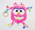 Mukaimo Owl(pink) Animal Shape Comfort Towel