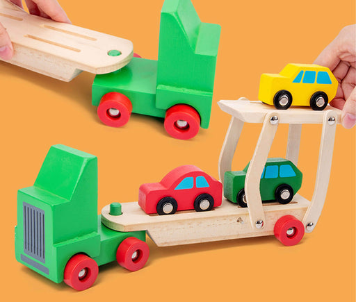 Mukaimo Wooden Transformable Truck Set