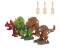 Mukayimotoys Manual/3 pcs DIY Disassembly and Assembly Dinosaurs 3 in 1